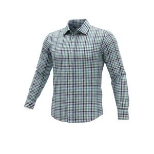 Peter Millar Plaid Button Down Shirt Long Sleeve Casual Dress Shirt Size Large